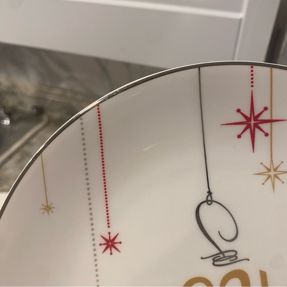 Eat Drink Be Merry Dessert Plates By Lenox - Picture 6 of 7